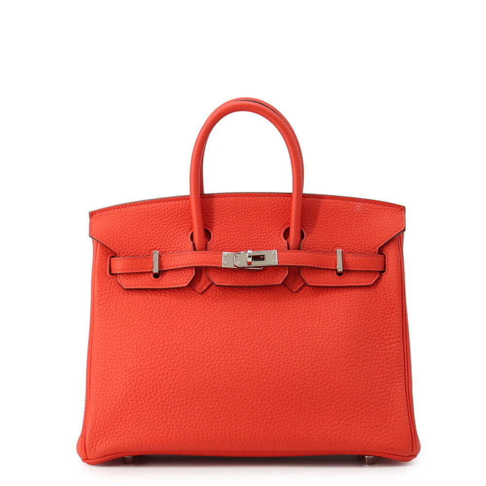 Hermes Birkin 25 Capucines Togo T stamp HERMES handbag women's
